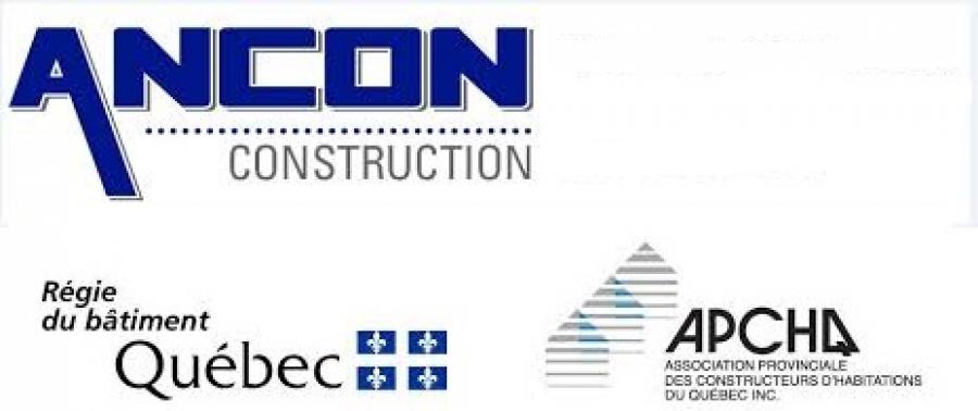 Construction Rénovation Ancon québec Logo